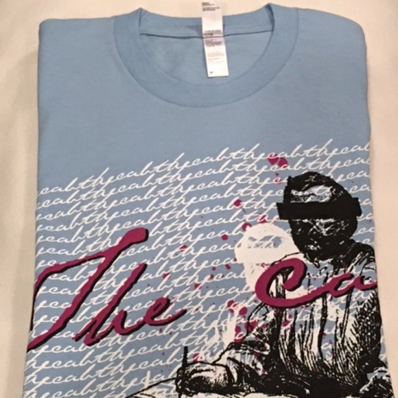 NWOT Men's Light Blue THE CAB Band T-Shirt (M) - Picture 2 of 3